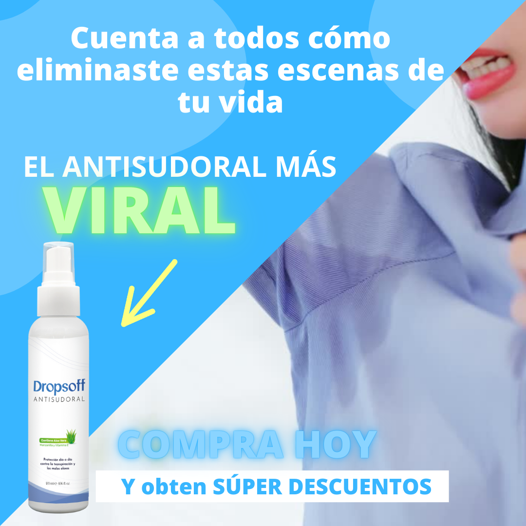 Dropsoff – Solución Clínica para Sudor Excesivo