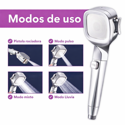 Cabezal de Ducha con Manguera