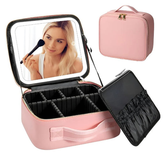 Cosmetiquera Premium con Luz LED