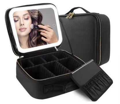 Cosmetiquera Premium con Luz LED