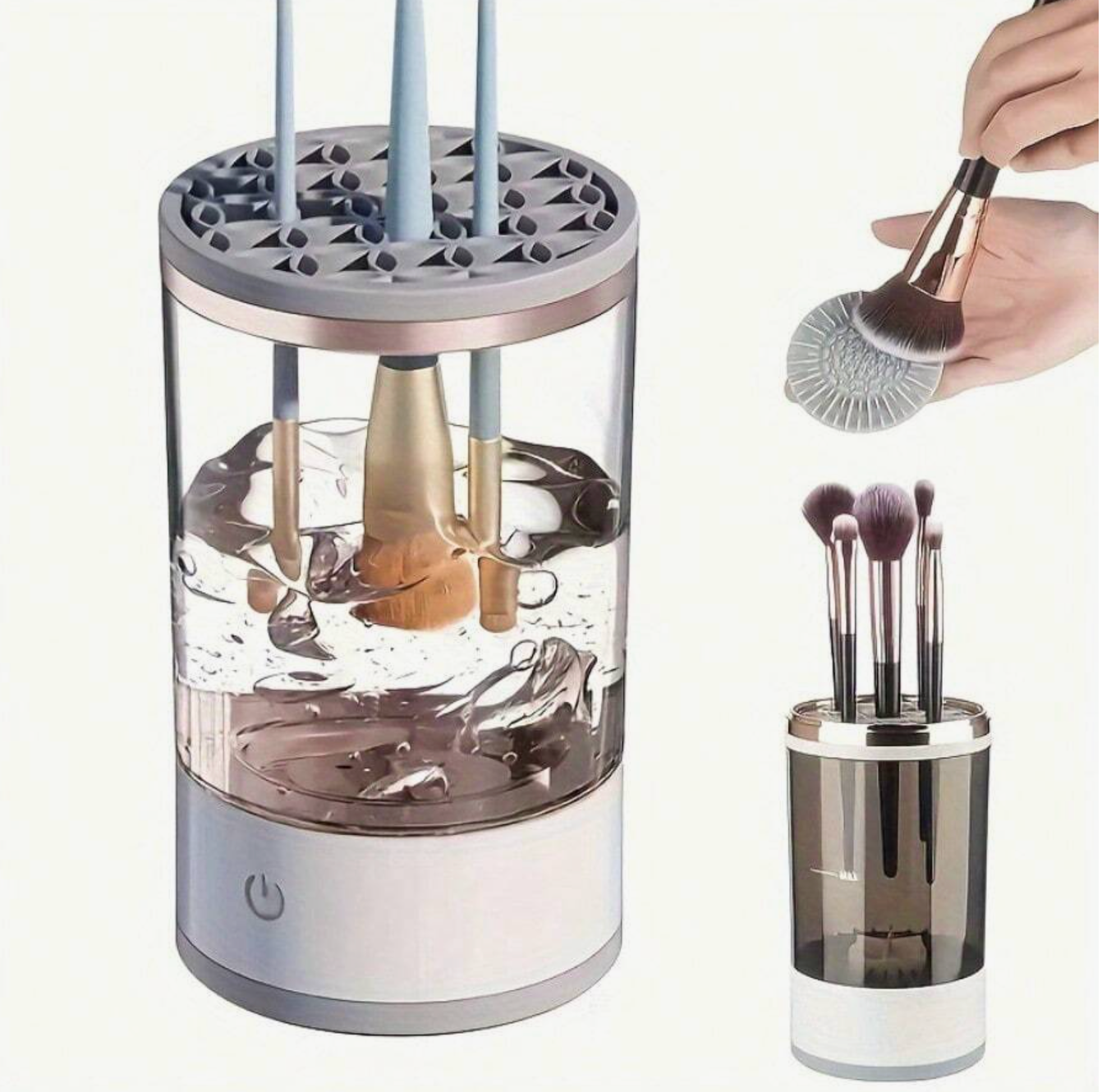 Limpiador Eléctrico de Brochas de Maquillaje