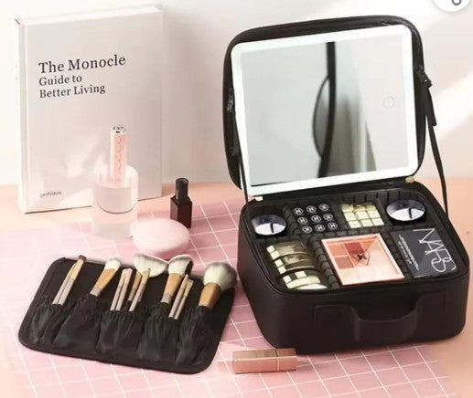 Cosmetiquera Premium con Luz LED