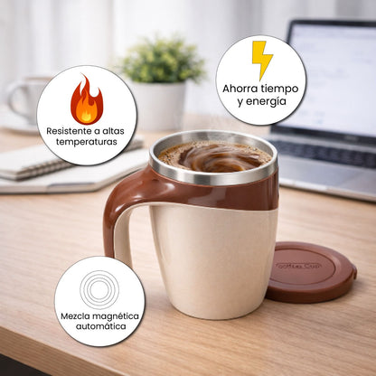 Taza Mug Mezclador Automatico Magnetico