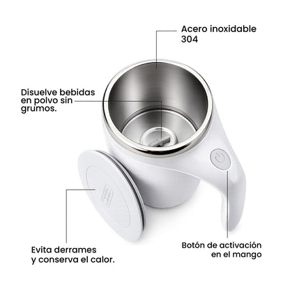 Taza Mug Mezclador Automatico Magnetico